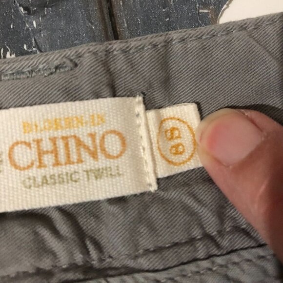 J.CREW Chino Pants Womens Size 8S Gray City Fit Broken In Classic Twill - Picture 8 of 12